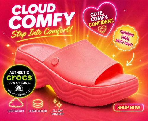 Crocs skyline slide platform - skyline,