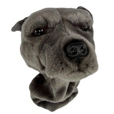 Staffy Golf Cover, Grey – Staffordshire Bull Terrier Size 32cm/12.5″