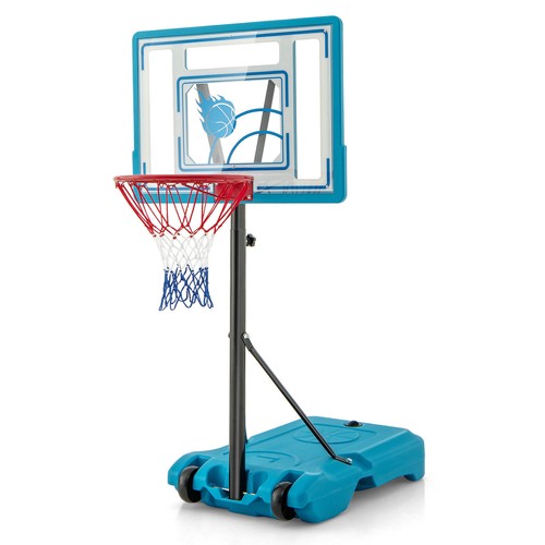 Swimming pool basketball - basketball, hoop