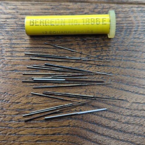 Bergeon 1896 broaches lot - bergeon,