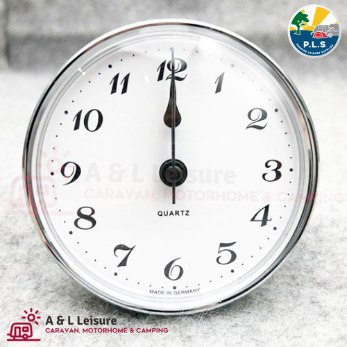 Caravan motorhome clock - motorhome,