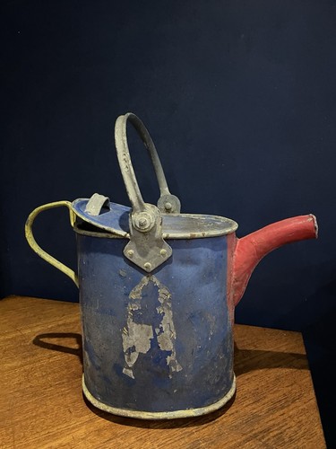 Vintage painted railway steam - painted,