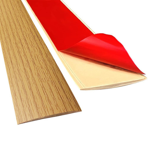 Floor transition strip self - transition,