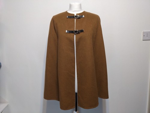 Zara camel cape poncho jacket - zara,