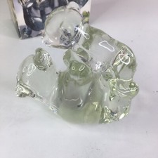 Art Glass Figurine Mama Bear &