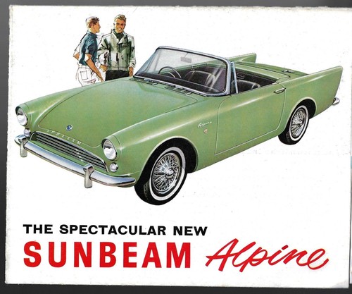 Sunbeam alpine series iii - sunbeam,