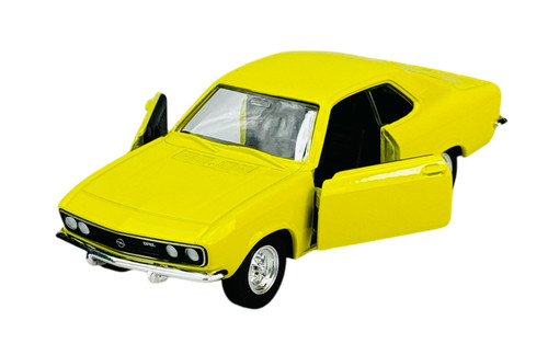 Welly 1970 opel manta yellow - 1970,