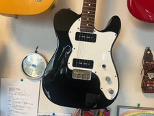 Squier Vintage Modified Series Telecaster Thinline P-90 Mod Used w/Soft Case