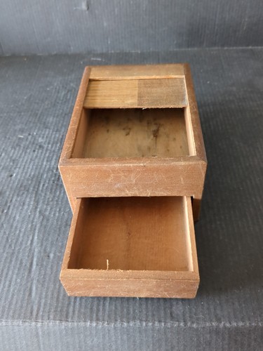 Small vintage fairylite - small, wooden