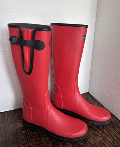 Chameau red rainboots - le,