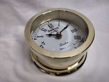 4'' Brass Vintage Ship's Wall Clock Nautical Marine Royal Clock Christmas Gift