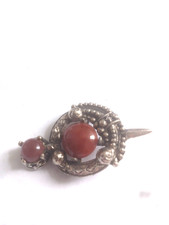 Vintage Red Glass Cabochons