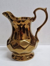 Wade England Gold Lustre Jug