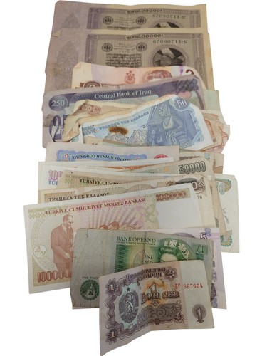 World currency collection - currency,