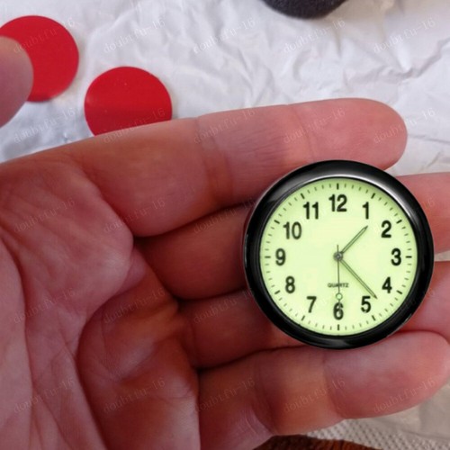 Luminous car clock - car,