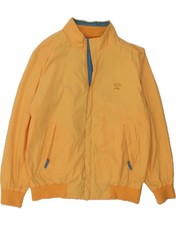 PAUL & SHARK Mens Bomber Jacket UK 40 Large Yellow AL14