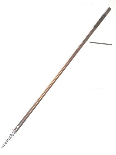 Metal spiral ground spike - metal, for