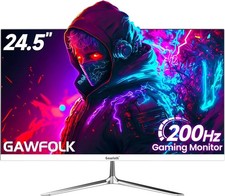 24 Inch Gaming Monitor, 200hz Computer Monitor, FHD 1080P PC Monitors, 24.5 Fram