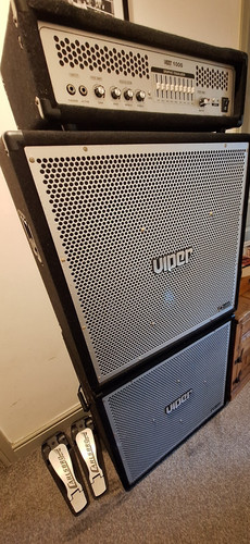 Carlsbro viper 1000watt bass - carlsbro,