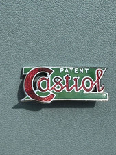 Castrol Lube Lubricant Oil Motor Car Automobile Petrol Enamel Pin Badge Emblem