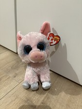 Ty Hambone the Pig Beanie Boo 6-inch Plush Soft Toy