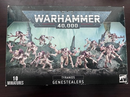 Slightly damaged box tyranids - slightly,
