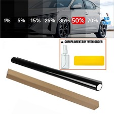 CAR WINDOW TINT AUTO TINTING FILM LIMO BLACK DARK MEDIUM LIGHT ULTRA LIGHT