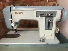 Jones Sewing Machine With Case