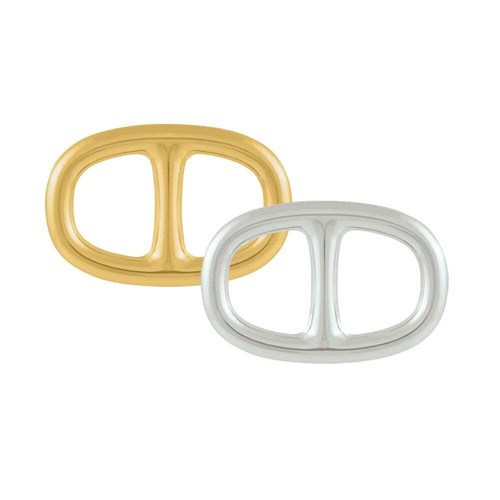 Buckle style gold tone silver - buckle,