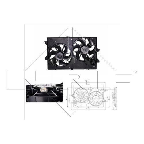 Radiator fan for - radiator, mk4