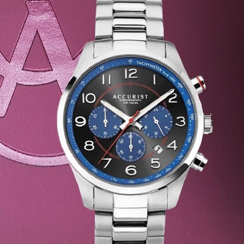 Accurist 7408 chronograph - accurist,