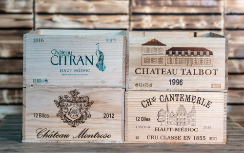 French wine box crate 12 - french, 6