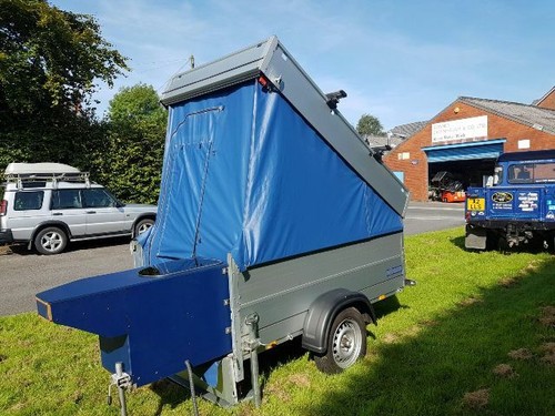 Overland glamping trailer - trailer, tent
