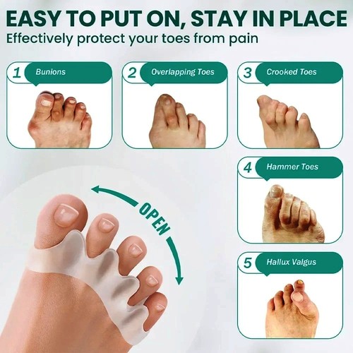 Toe separator silicone gel - separator,