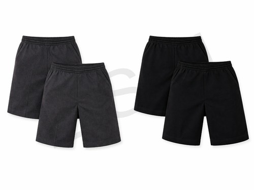 Boys school shorts - shorts, 2