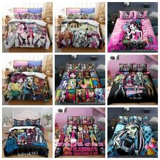Monster High Bedding Set Donna Duvet Quilt Cover Pillowcase Single/Double/Queen