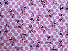 Minnie mouse polka dot fabric - minnie,