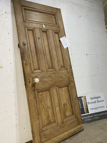 Antique panel front door - panel,