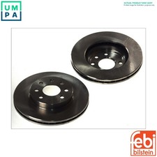 2x BRAKE DISC 104951 FOR