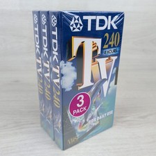 TDK TV 240 VHS Video Tapes 4