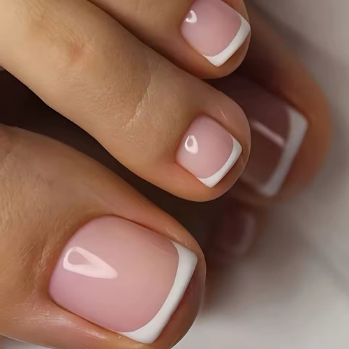 24pcs nude french tip - french,