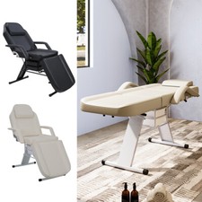 Massage Table 3 Section Adjustable Bed Couch Beauty Salon Tattoo Recliner Chair