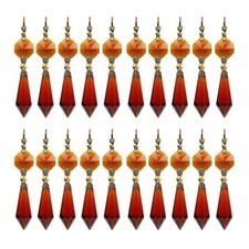 10 CHANDELIER GLASS CRYSTALS