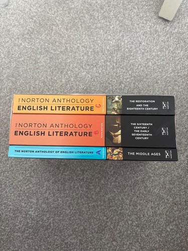 Norton anthology english - norton, of