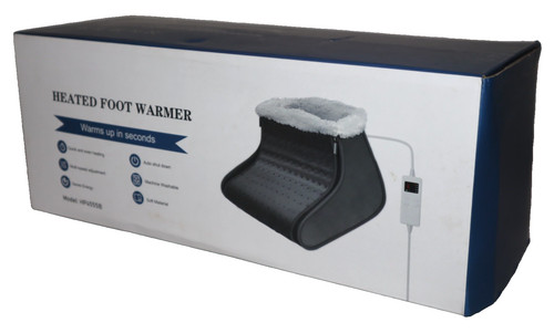 Heated foot warmer washable - warmer, w/