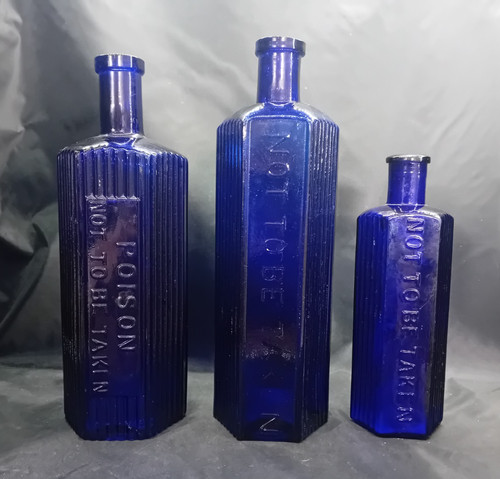 Antique vintage cobalt blue - antique,