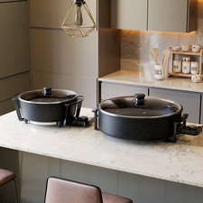 4/8L Large Electric Frying Pan