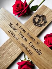 wooden cross, memorial cross