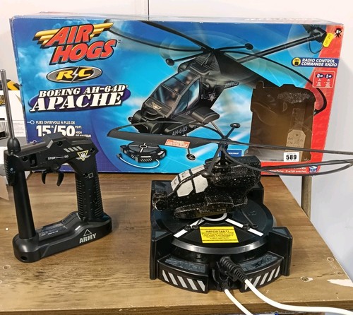 Air hogs apache helicopter - rc,