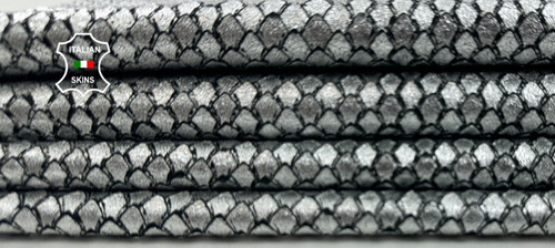 Metallic silver fish scales - metallic,